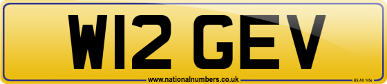 W12 GEV