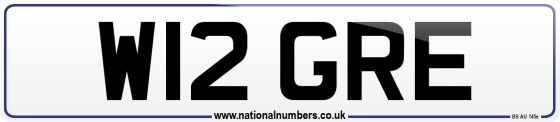W12 GRE