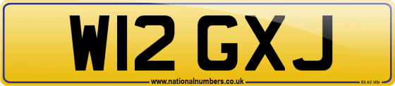 W12 GXJ
