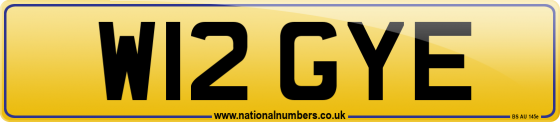 W12 GYE
