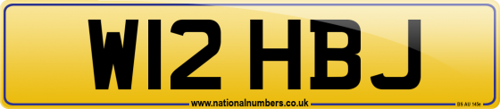 W12 HBJ