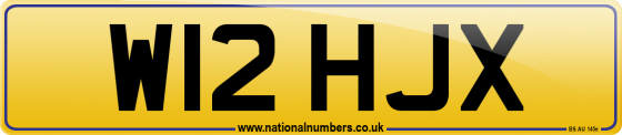 W12 HJX
