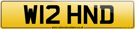 W12 HND