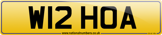 W12 HOA