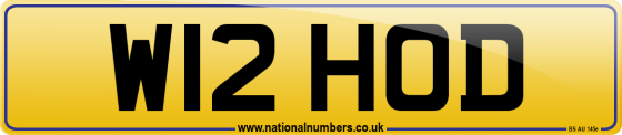W12 HOD