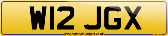 W12 JGX