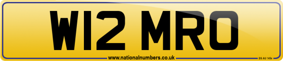 W12 MRO