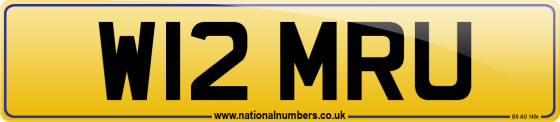 W12 MRU