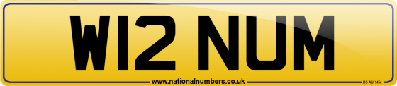 W12 NUM