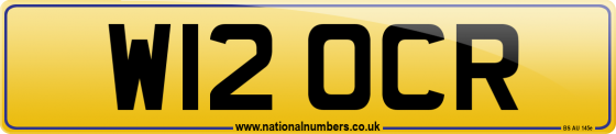 W12 OCR