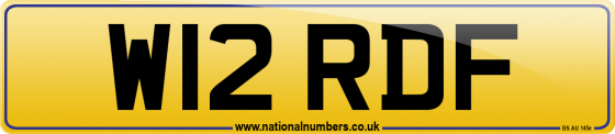 W12 RDF