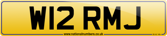 W12 RMJ