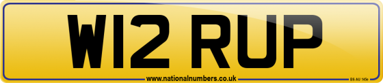 W12 RUP