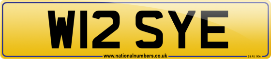 W12 SYE