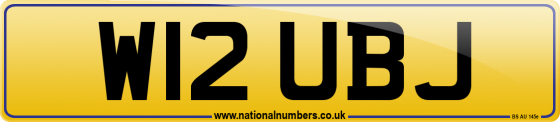 W12 UBJ