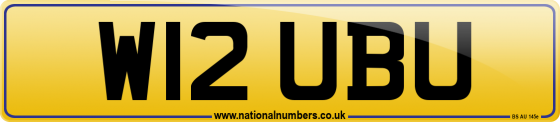 W12 UBU