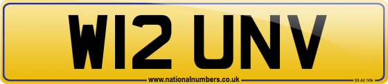 W12 UNV