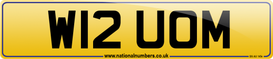 W12 UOM