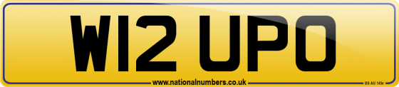 W12 UPO