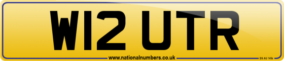W12 UTR