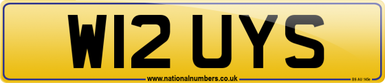 W12 UYS