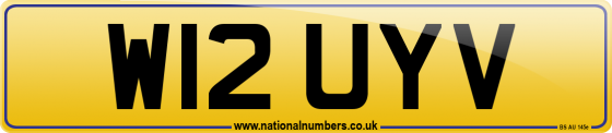 W12 UYV