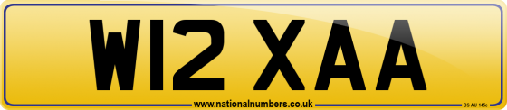 W12 XAA