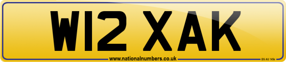 W12 XAK
