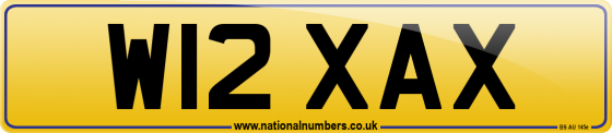 W12 XAX