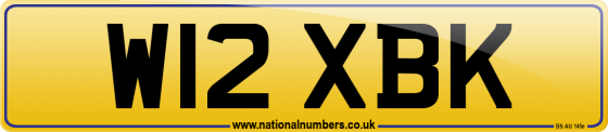 W12 XBK