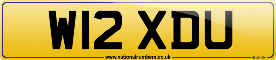 W12 XDU
