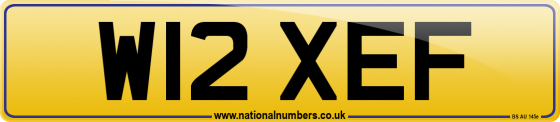 W12 XEF