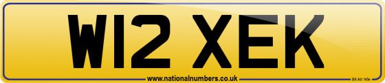 W12 XEK