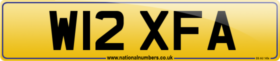 W12 XFA