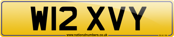W12 XVY