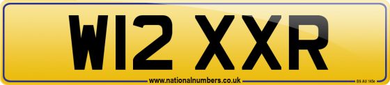 W12 XXR