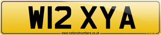 W12 XYA