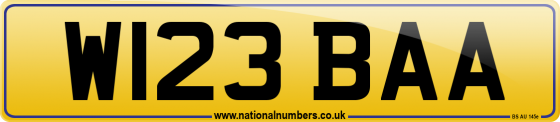 W123 BAA