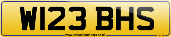 W123 BHS