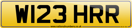 W123 HRR