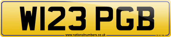 W123 PGB