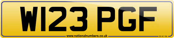 W123 PGF