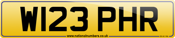 W123 PHR