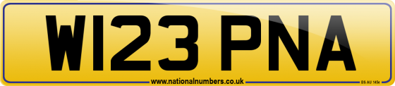 W123 PNA