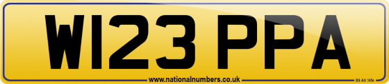 W123 PPA