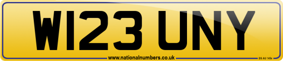 W123 UNY