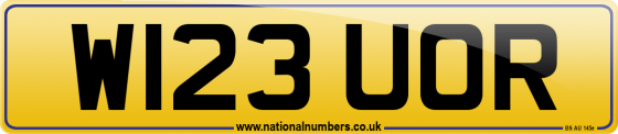 W123 UOR