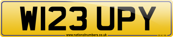 W123 UPY