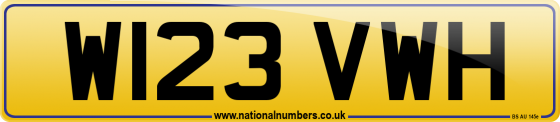 W123 VWH