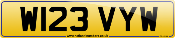 W123 VYW